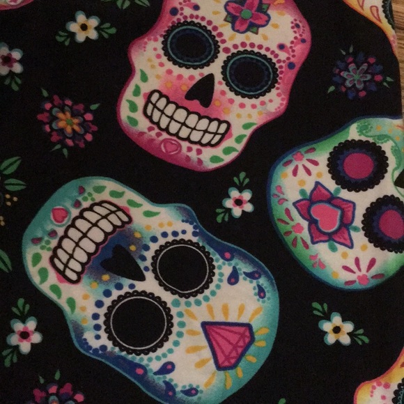 💀🍭💀 Sugar skull leggings! - Picture 3 of 4
